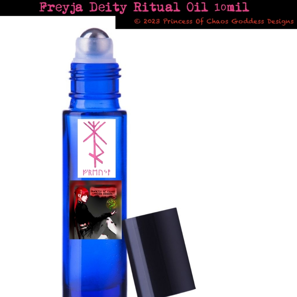 FREYJA Norse Goddess Deity Ritual Oil
